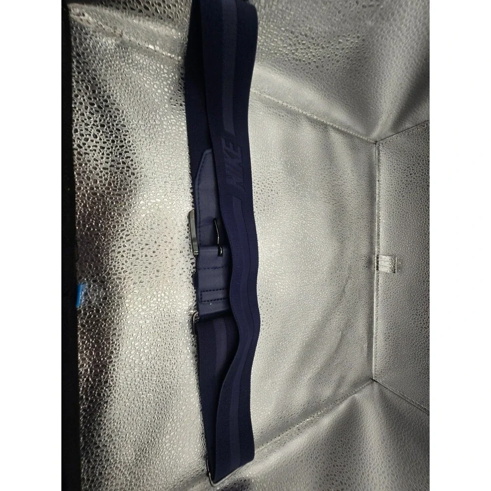 Nike Baseball Adjustable Belt Adult Unisex Steel Blue White Logo One Size